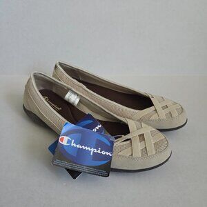 Champion Sport Comfort Casual Fabric Shoes. Beige. 9